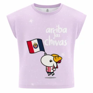 Playera Chivas Arriba las Chivas | Niña
